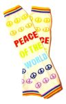 lábszármelegítő- szivárvány peace