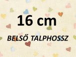16cm = kb. EU 26-os méret 16cm = kb. EU 26-os méret