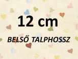 12cm = kb. EU 19-20-as méret 12cm = kb. EU 19-20-as méret