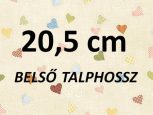 20,5cm = kb. EU 33-34-es méret 20,5cm = kb. EU 33-34-es méret