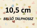 10,5 cm = kb. EU 18 méret 10,5 cm = kb. EU 18 méret